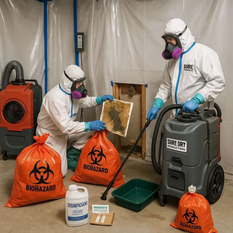 Contaminated Water Handling Protocols process in Washington, KS