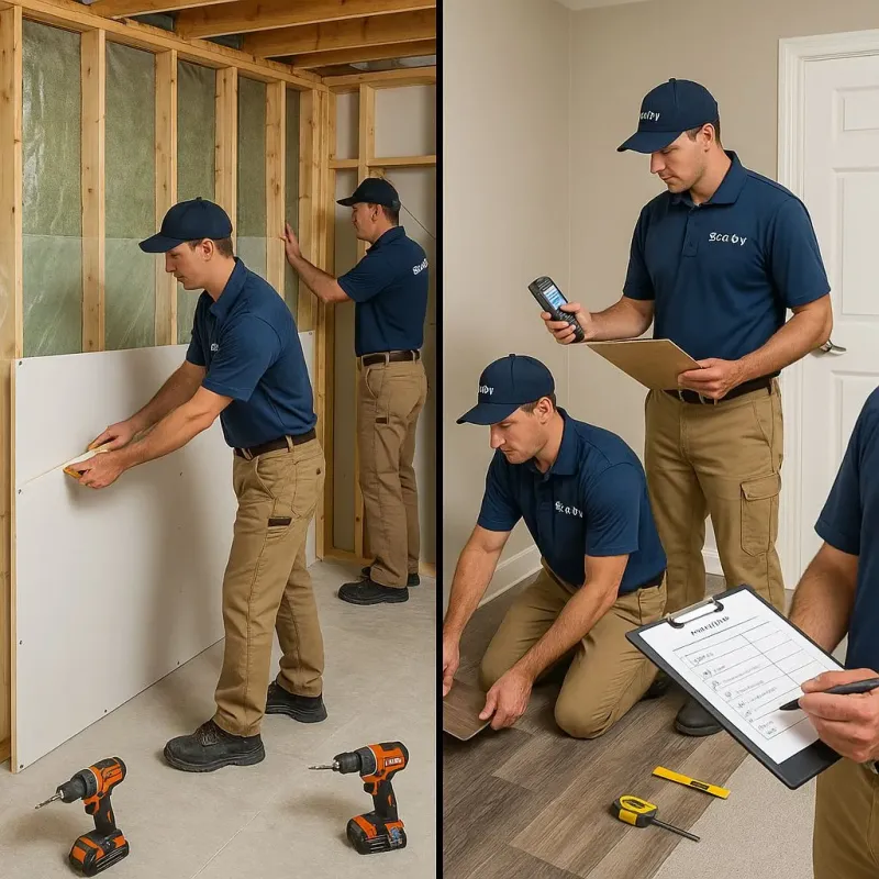 Repairs and Reconstruction process in Washington, KS